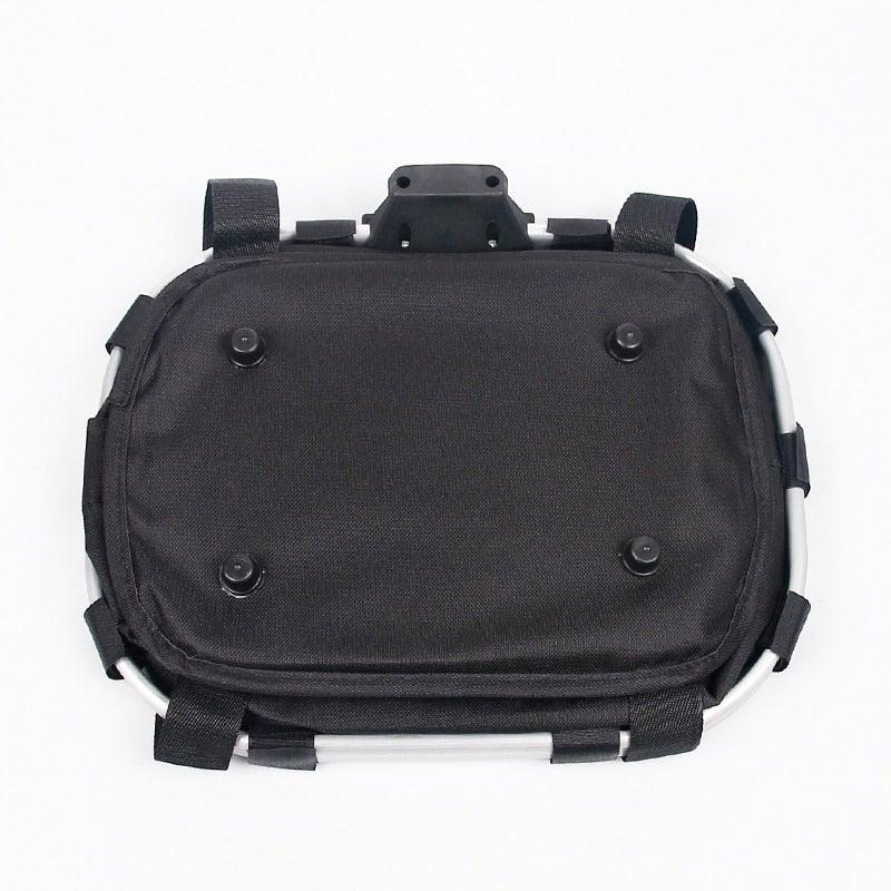 Detachable Front Handlebar Bicycle Basket and Pet Carrier