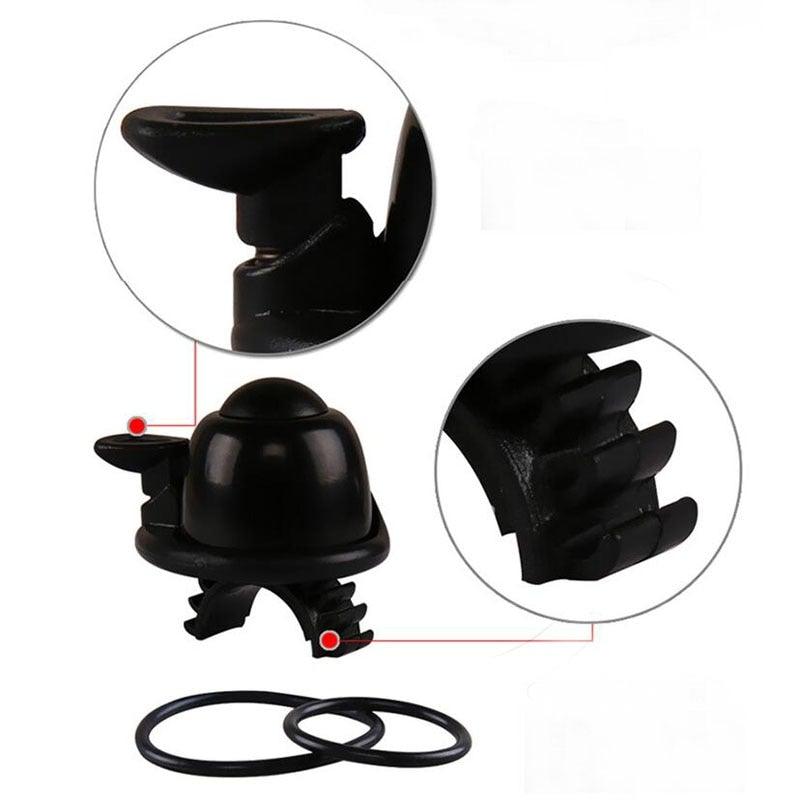 Rotating Aluminum Alloy Bike Bell for Road and Mountain Bikes