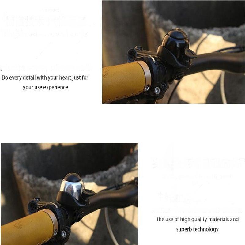 Rotating Aluminum Alloy Bike Bell for Road and Mountain Bikes