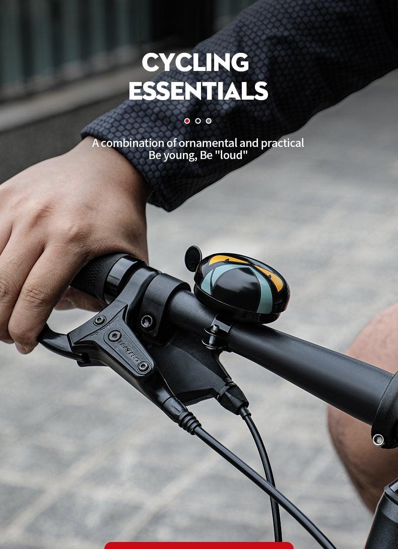 Classic Aluminum Alloy Bike Bell for Kids - Crisp Loud Ring