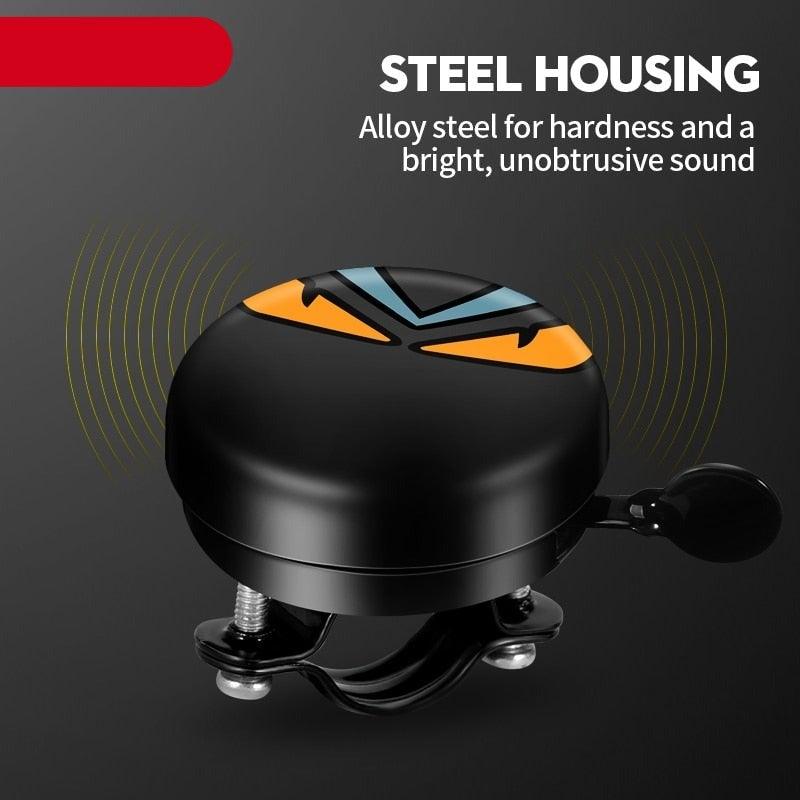 Classic Aluminum Alloy Bike Bell for Kids - Crisp Loud Ring