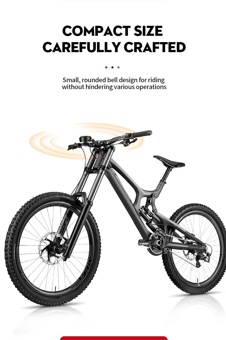 Classic Aluminum Alloy Bike Bell for Kids - Crisp Loud Ring