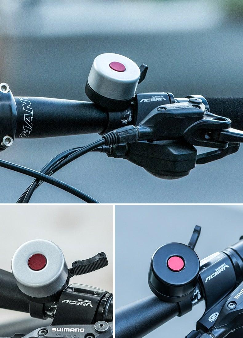 Classical All-Metal Bicycle Handlebar Bell for Road Bikes
