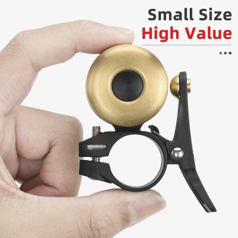 Classical All-Metal Bicycle Handlebar Bell for Road Bikes