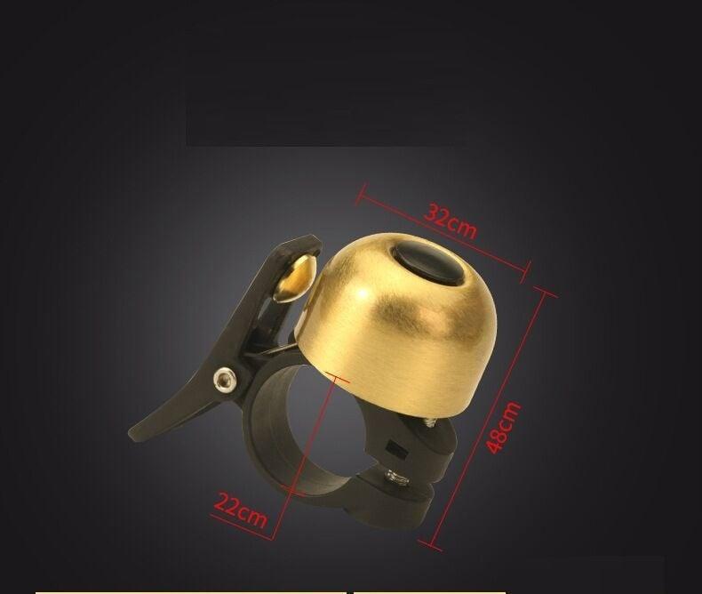 Classical All-Metal Bicycle Handlebar Bell for Road Bikes