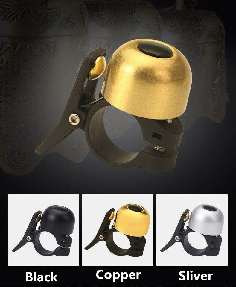 Classical All-Metal Bicycle Handlebar Bell for Road Bikes