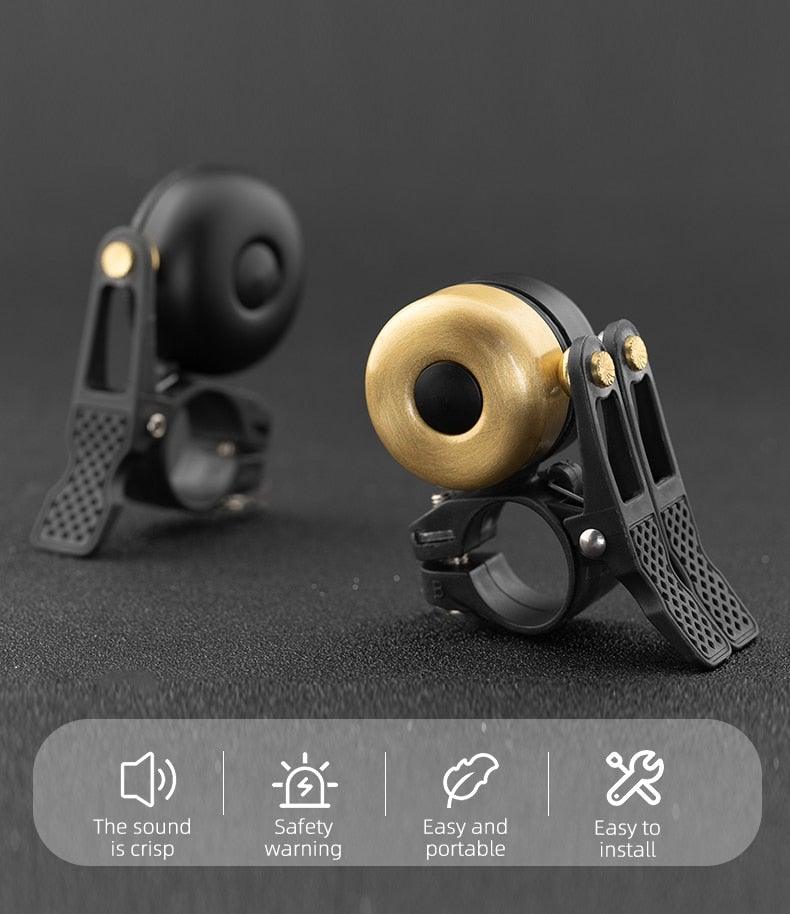 Classical All-Metal Bicycle Handlebar Bell for Road Bikes
