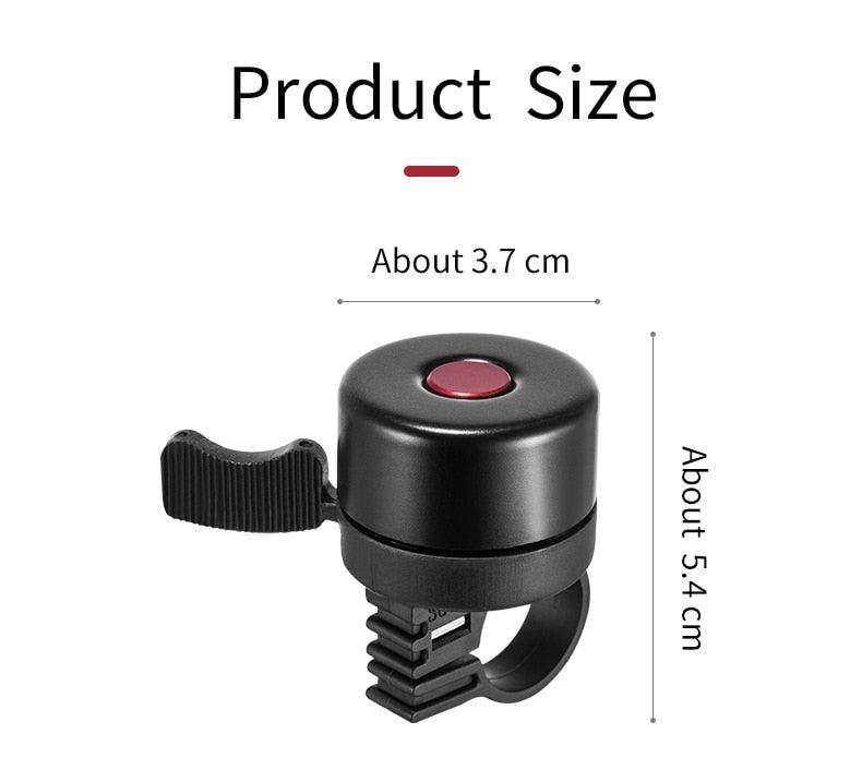Classical All-Metal Bicycle Handlebar Bell for Road Bikes
