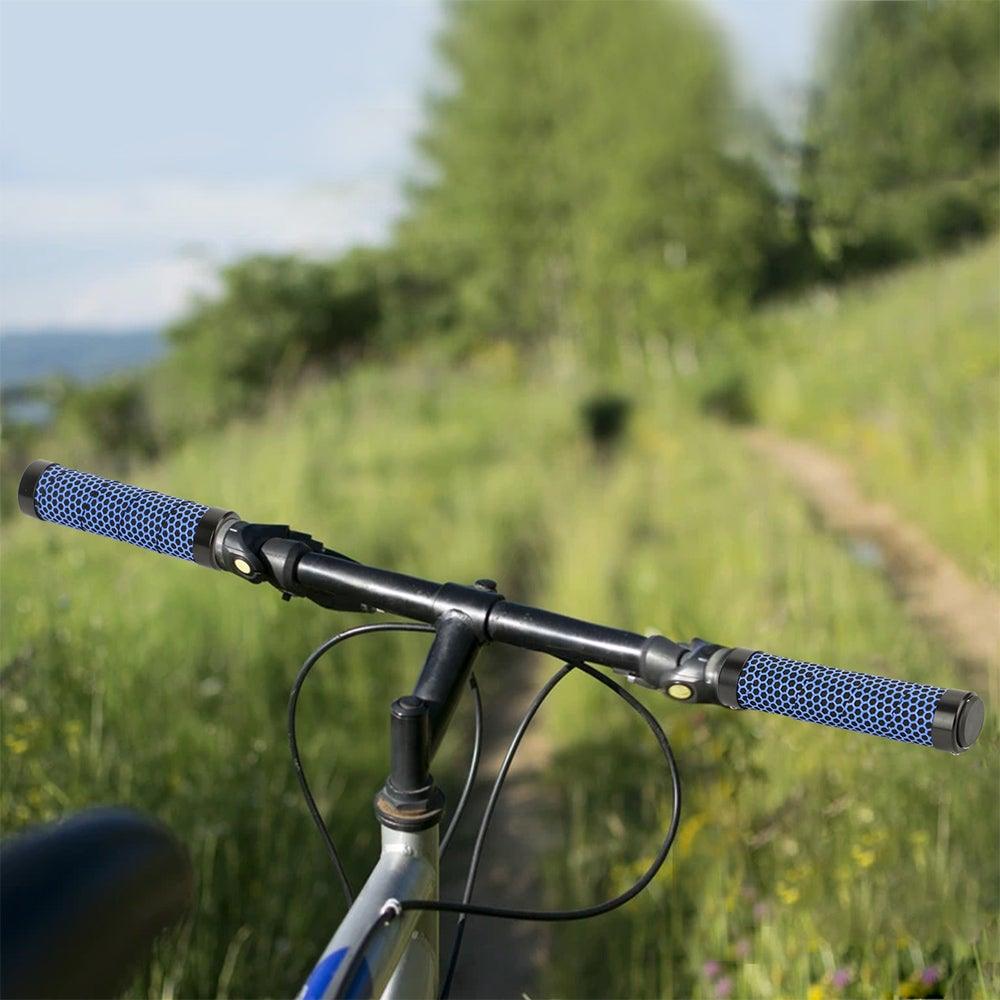 Anti-Skid Bicycle Handlebar Grips, Double Lock-On Comfort Grips