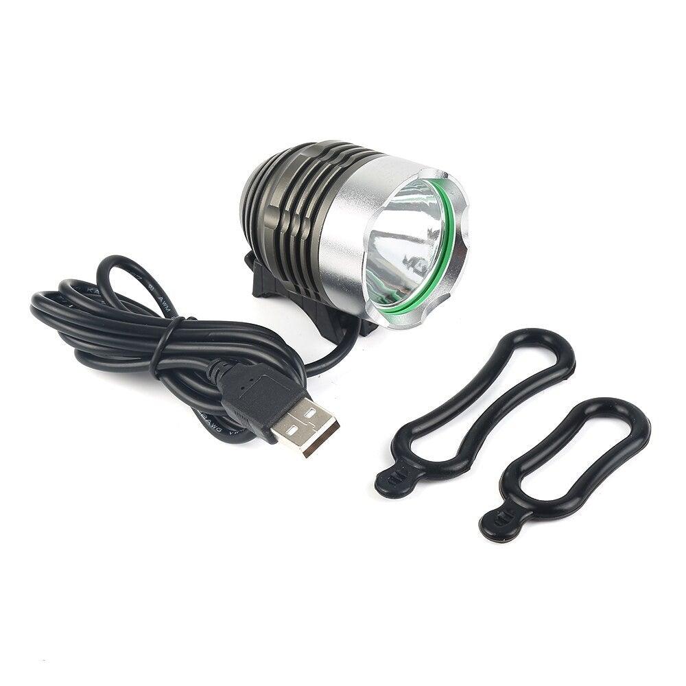 1200 Lumens LED Bicycle Front Light Rechargeable Waterproof Headlamp