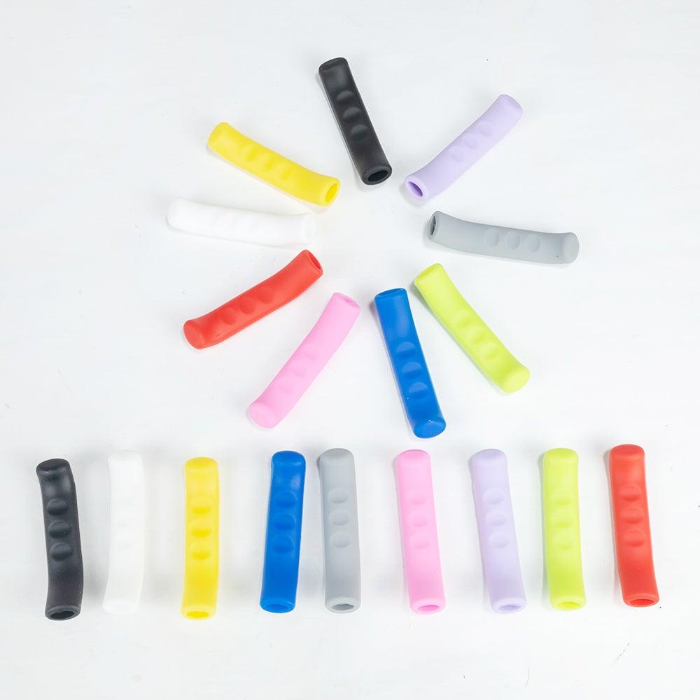 Silicone Anti-Slip Bike Brake Handle Covers - Durable Sporty Grip