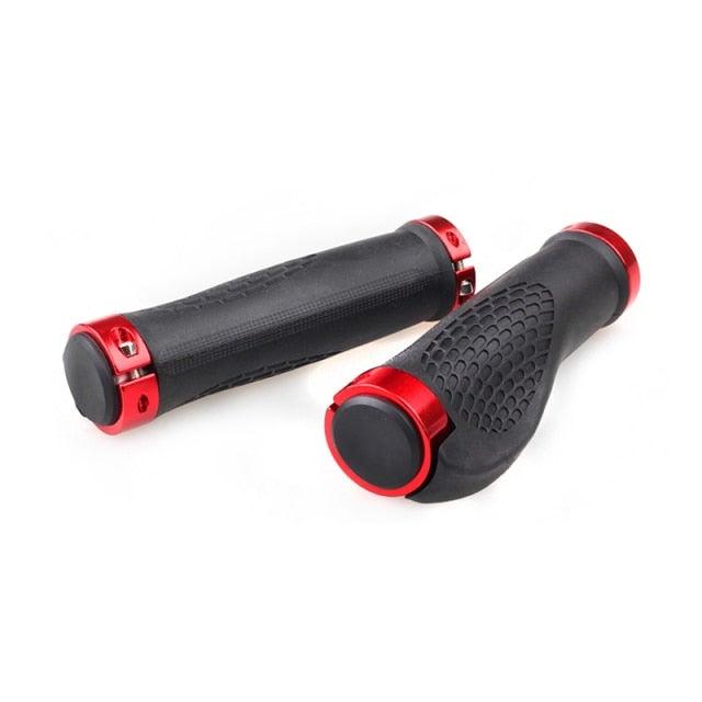 Comfort Ergonomic Bicycle Handlebar Grips with Double Clamp