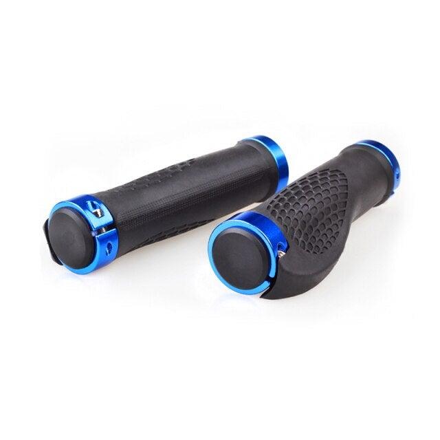 Comfort Ergonomic Bicycle Handlebar Grips with Double Clamp