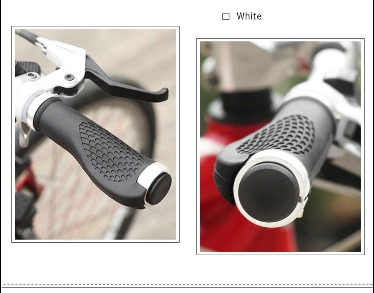 Comfort Ergonomic Bicycle Handlebar Grips with Double Clamp