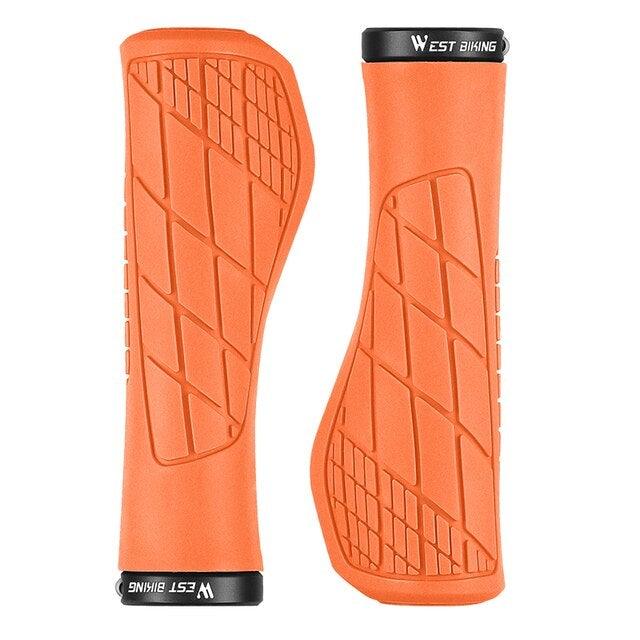 Ergonomic Non-Slip MTB Bike Handlebar Grips with Double Lock