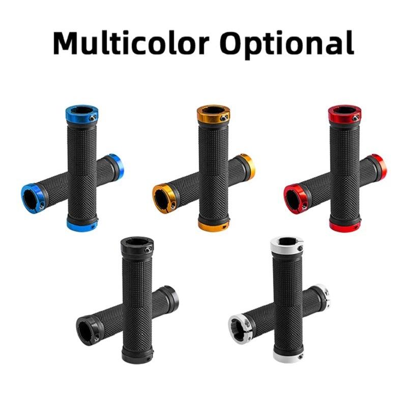 Ergonomic Non-Slip MTB Bike Handlebar Grips with Double Lock