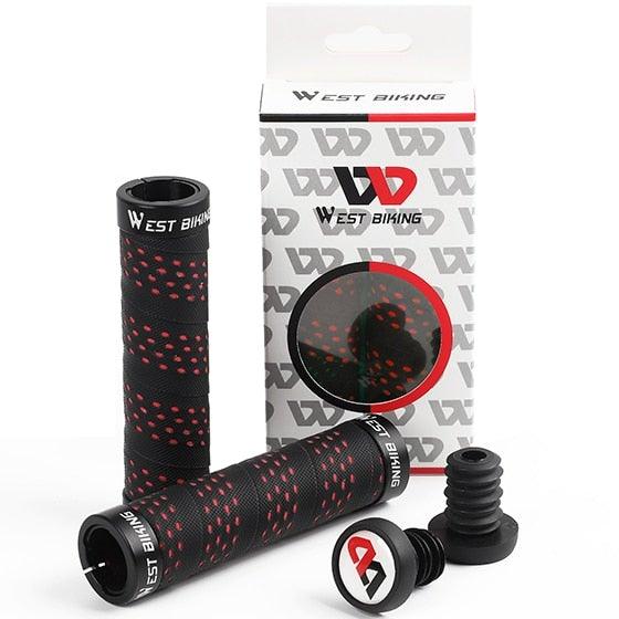 Ergonomic Non-Slip MTB Bike Handlebar Grips with Double Lock