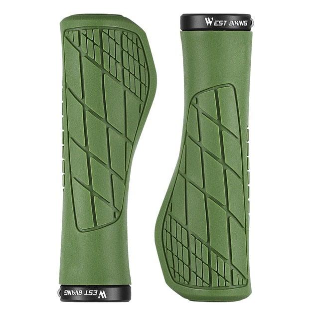 Ergonomic Non-Slip MTB Bike Handlebar Grips with Double Lock