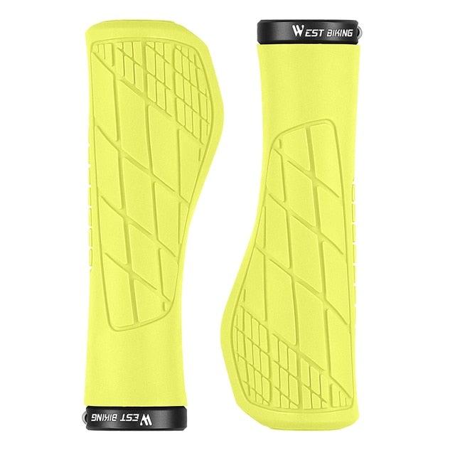 Ergonomic Non-Slip MTB Bike Handlebar Grips with Double Lock