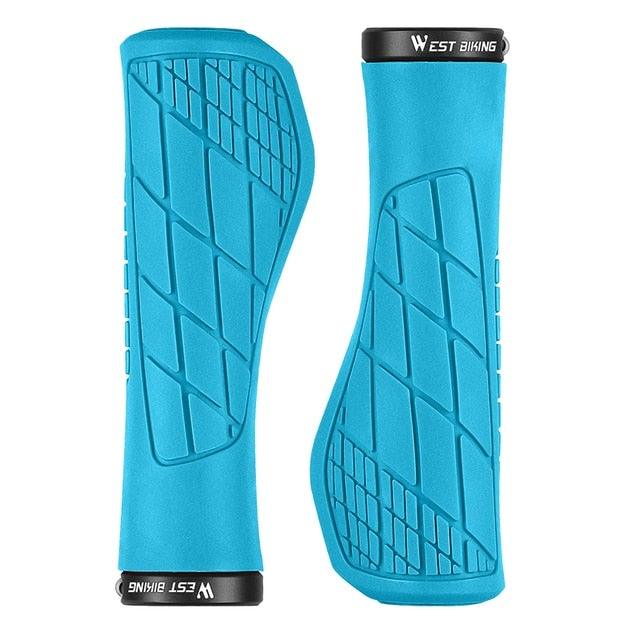 Ergonomic Non-Slip MTB Bike Handlebar Grips with Double Lock