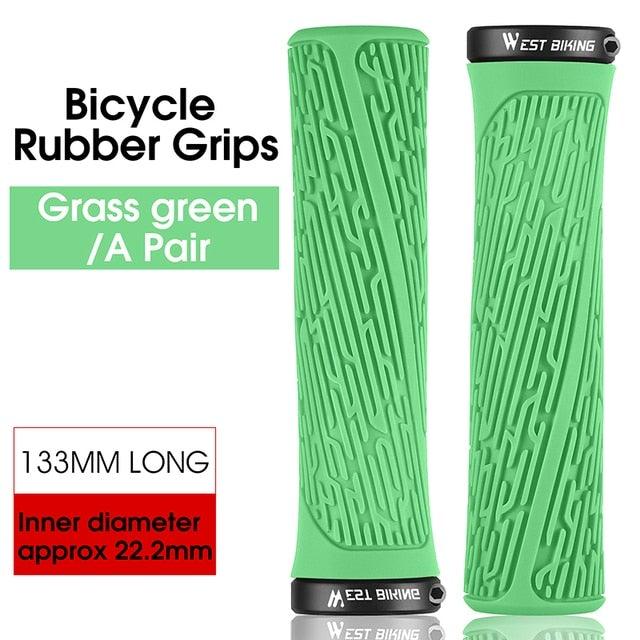Ergonomic Non-Slip MTB Bike Handlebar Grips with Double Lock