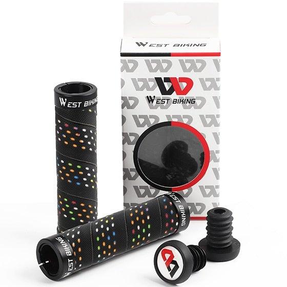 Ergonomic Non-Slip MTB Bike Handlebar Grips with Double Lock