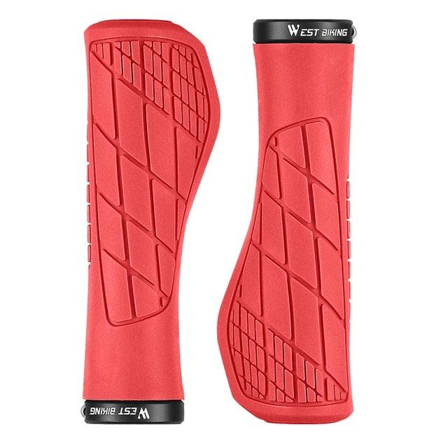 Ergonomic Non-Slip MTB Bike Handlebar Grips with Double Lock