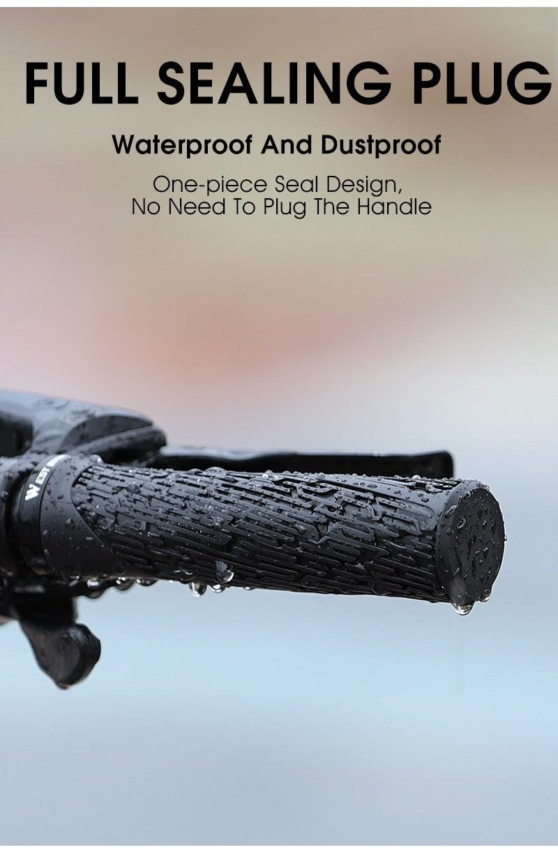 Ergonomic Non-Slip MTB Bike Handlebar Grips with Double Lock