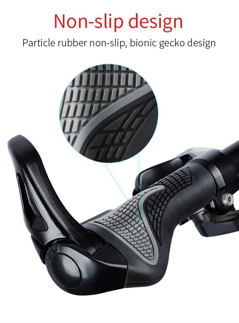 Ergonomic Non-Slip MTB Bike Handlebar Grips with Double Lock