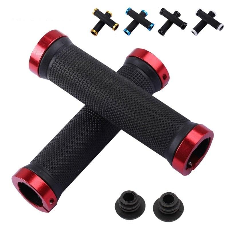 Ergonomic Non-Slip MTB Bike Handlebar Grips with Double Lock