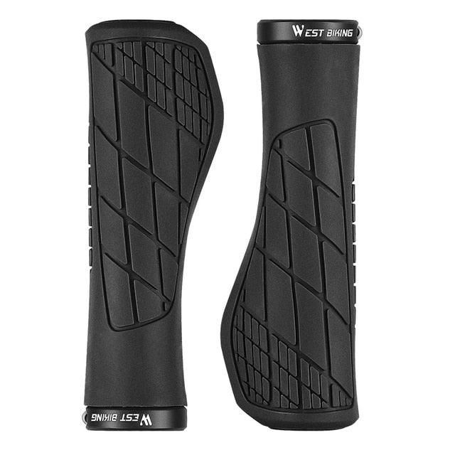 Ergonomic Non-Slip MTB Bike Handlebar Grips with Double Lock