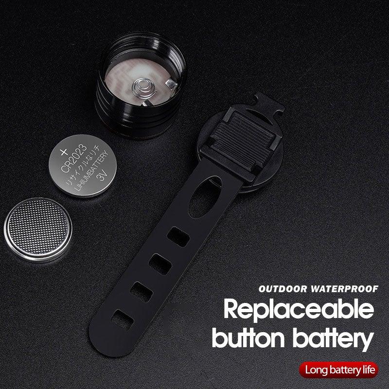 Modern Aluminum LED Bicycle Tail Light - Waterproof USB Rechargeable
