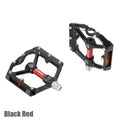 Heavy-Duty Aluminum Flat MTB Pedals with Removable Anti-Skid Pins