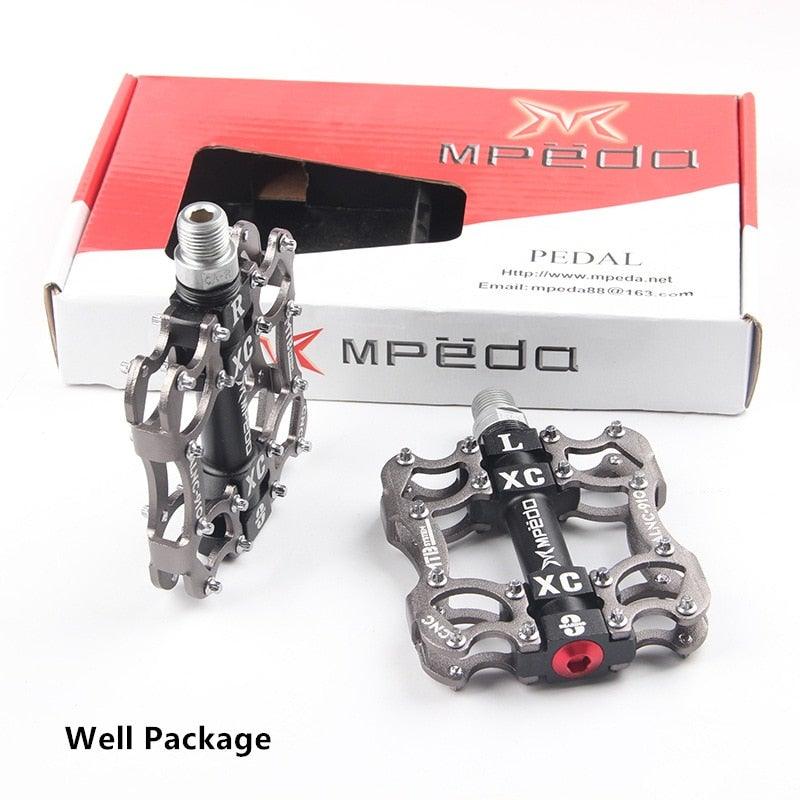 Professional Sealed Bearing Aluminum Flat Pedals for MTB & Road