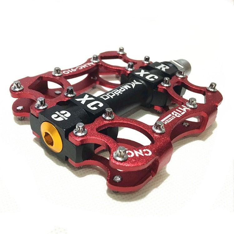 Professional Sealed Bearing Aluminum Flat Pedals for MTB & Road