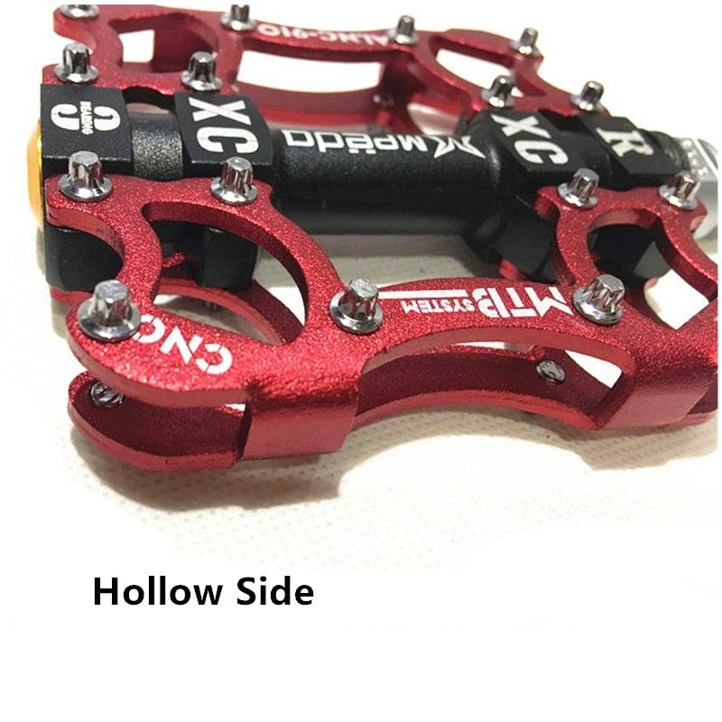 Professional Sealed Bearing Aluminum Flat Pedals for MTB & Road