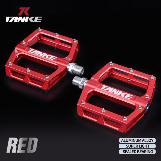 Ultralight Colorful Aluminum Alloy Mountain Bike Flat Pedals