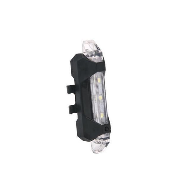 USB Rechargeable LED Bicycle Safety Light Front and Rear Lamp