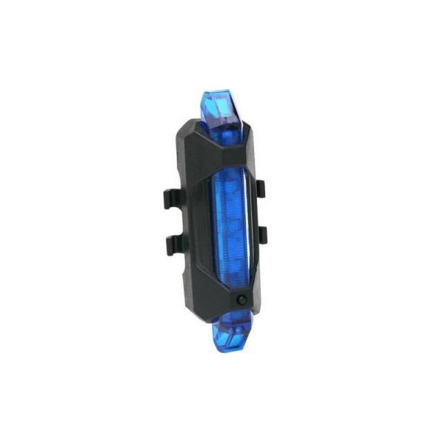 USB Rechargeable LED Bicycle Safety Light Front and Rear Lamp