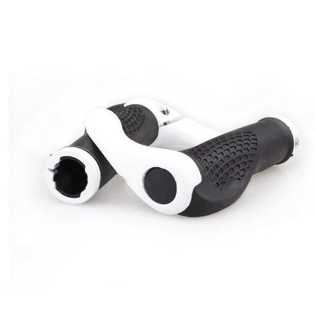 Ergonomic Mountain Bike Handlebar Grips with Aluminum Alloy Locks