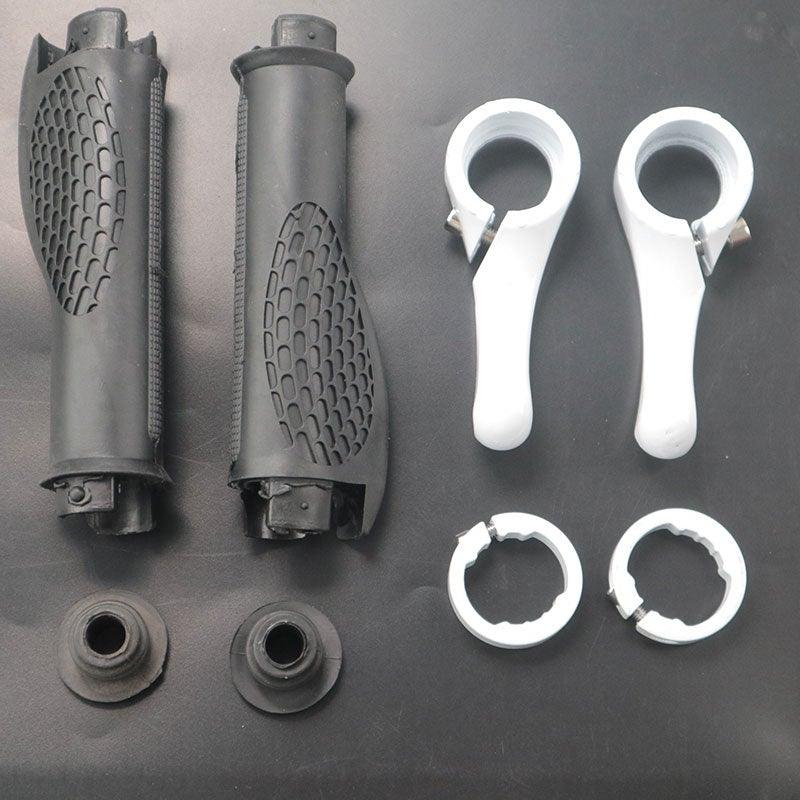 Ergonomic Mountain Bike Handlebar Grips with Aluminum Alloy Locks