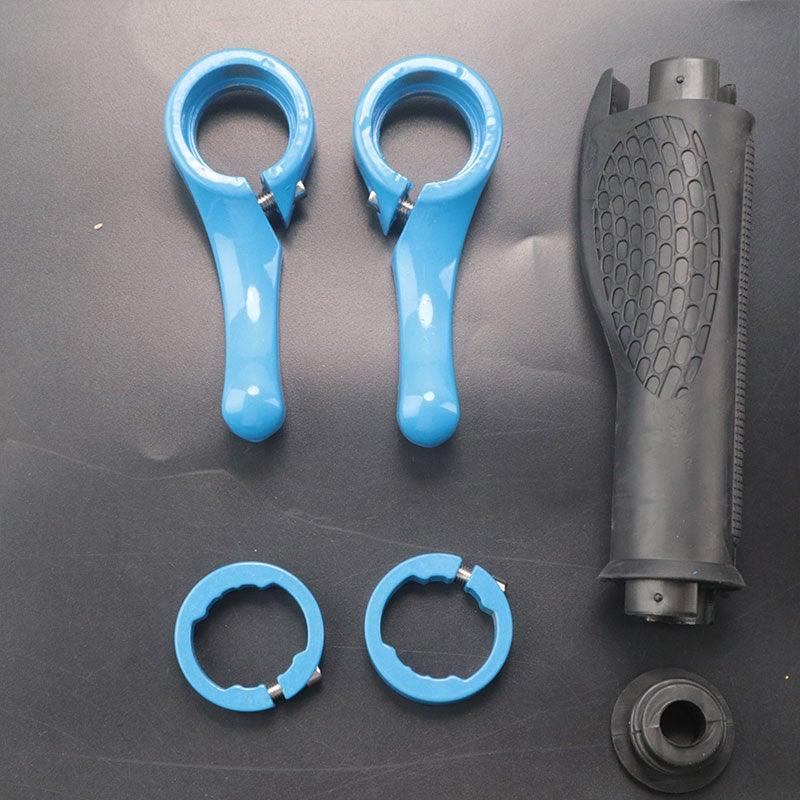 Ergonomic Mountain Bike Handlebar Grips with Aluminum Alloy Locks