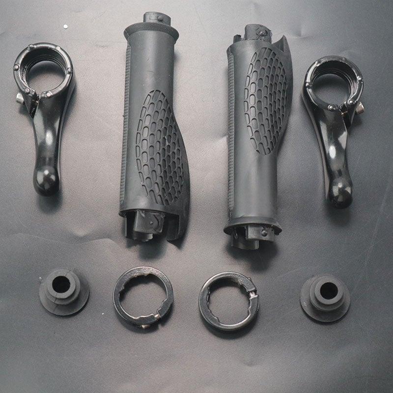 Ergonomic Mountain Bike Handlebar Grips with Aluminum Alloy Locks