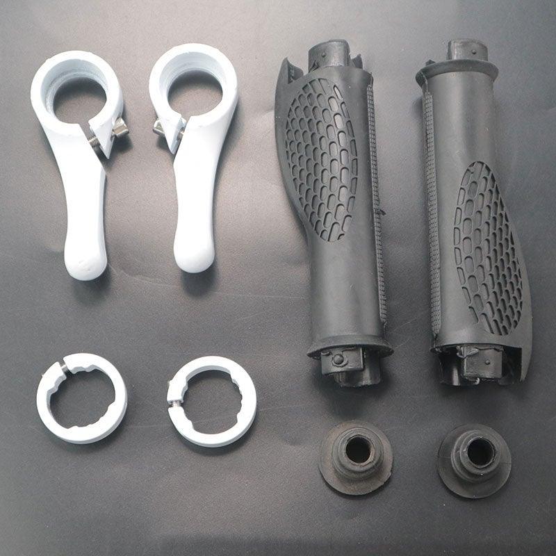 Ergonomic Mountain Bike Handlebar Grips with Aluminum Alloy Locks
