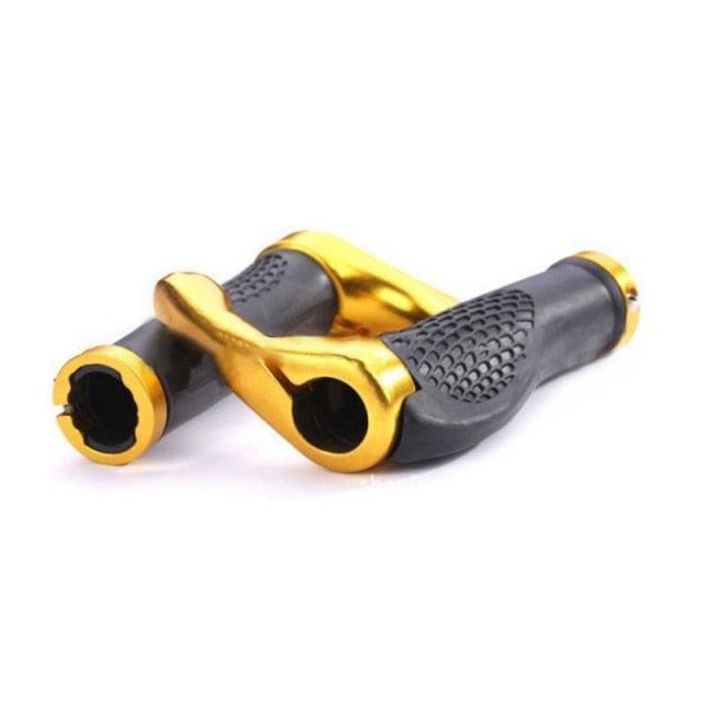Ergonomic Mountain Bike Handlebar Grips with Aluminum Alloy Locks