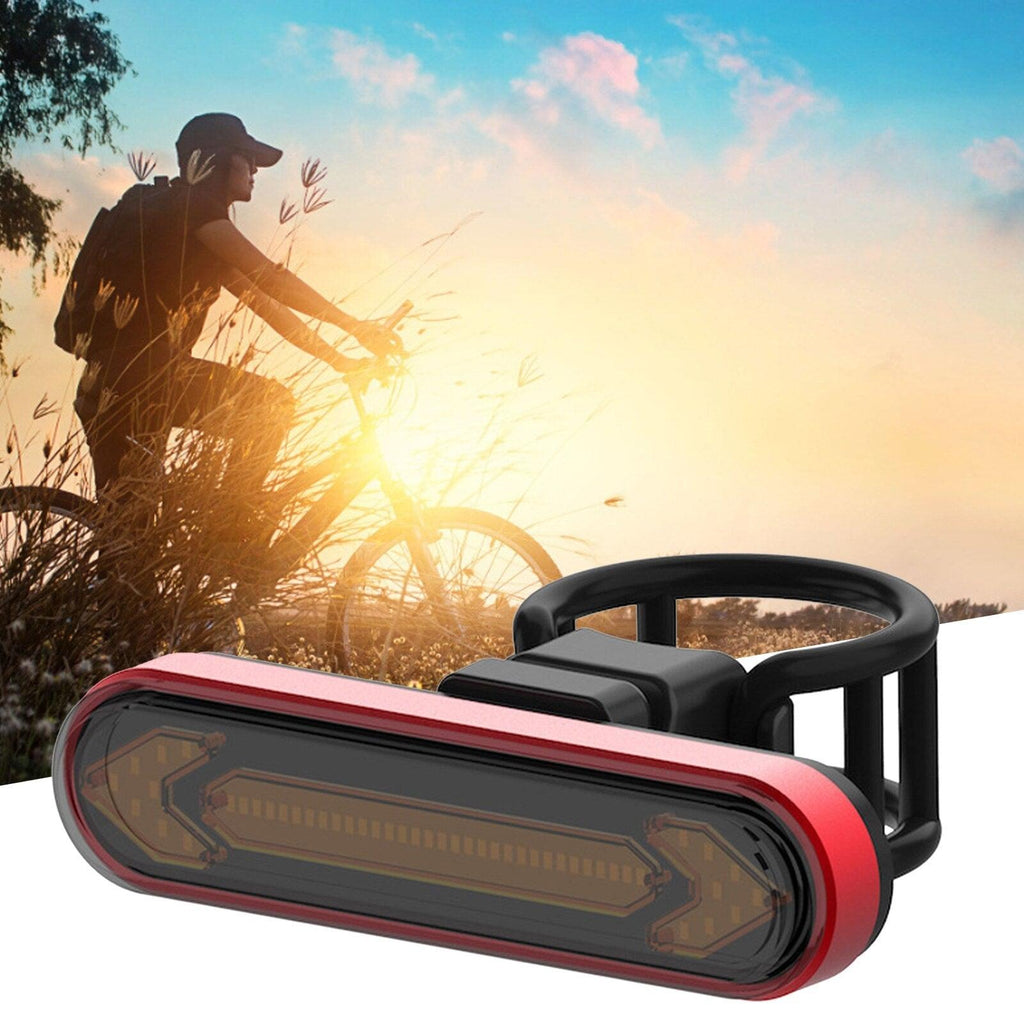 Wireless LED Bike Turn Signal Taillight with Remote Control