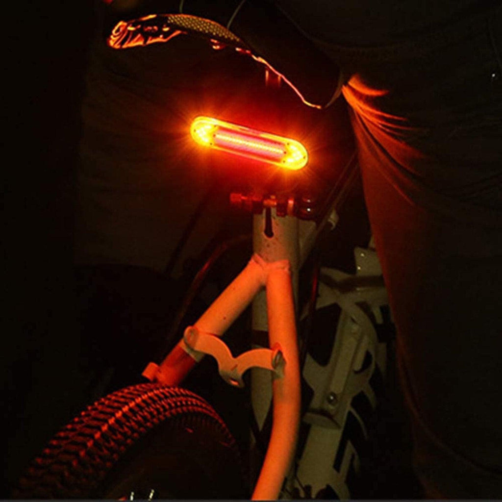 Wireless LED Bike Turn Signal Taillight with Remote Control