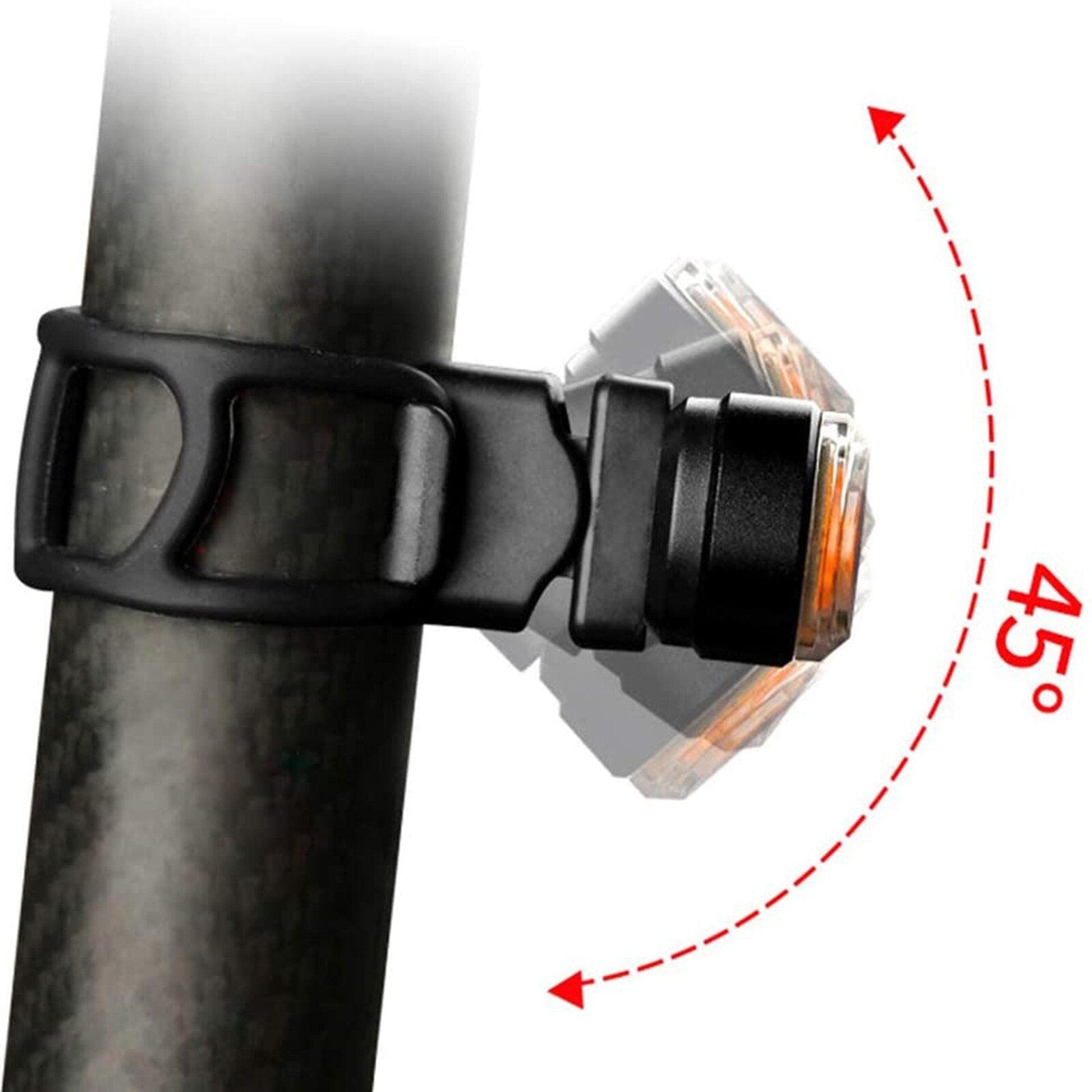 Wireless LED Bike Turn Signal Taillight with Remote Control