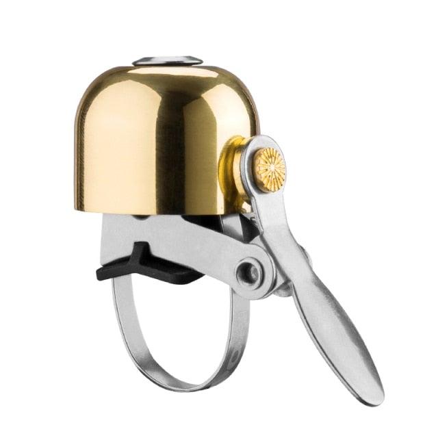 Vintage Brass Bicycle Bell - Classic Clear Ring Tone for Bikes