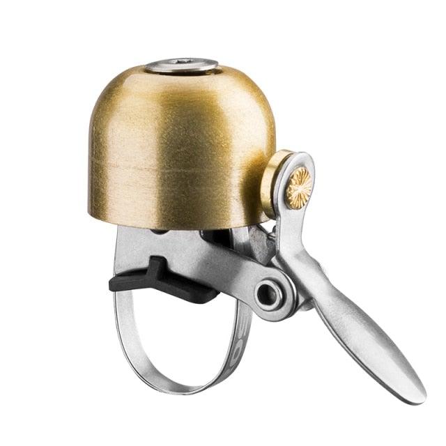 Vintage Brass Bicycle Bell - Classic Clear Ring Tone for Bikes